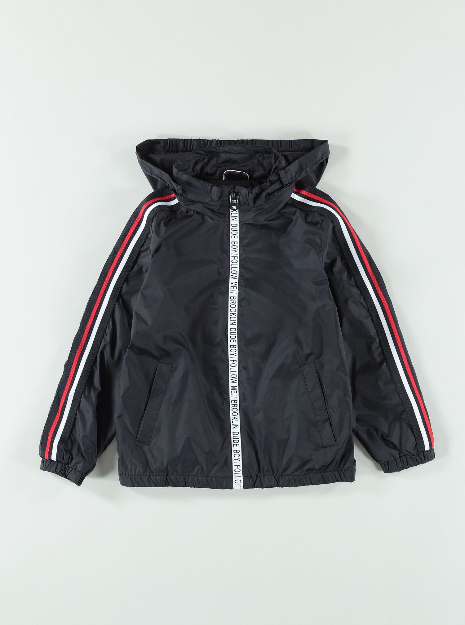 Kids Boy Jacket With Bands