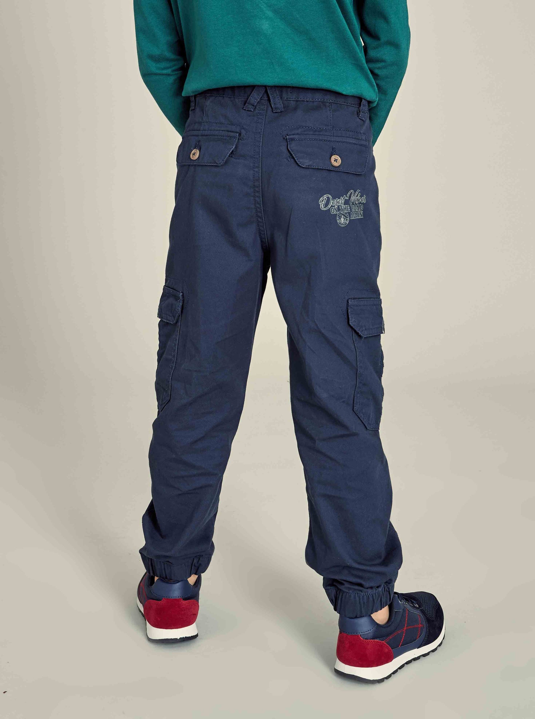 Kids Boy Side Pockets Pants