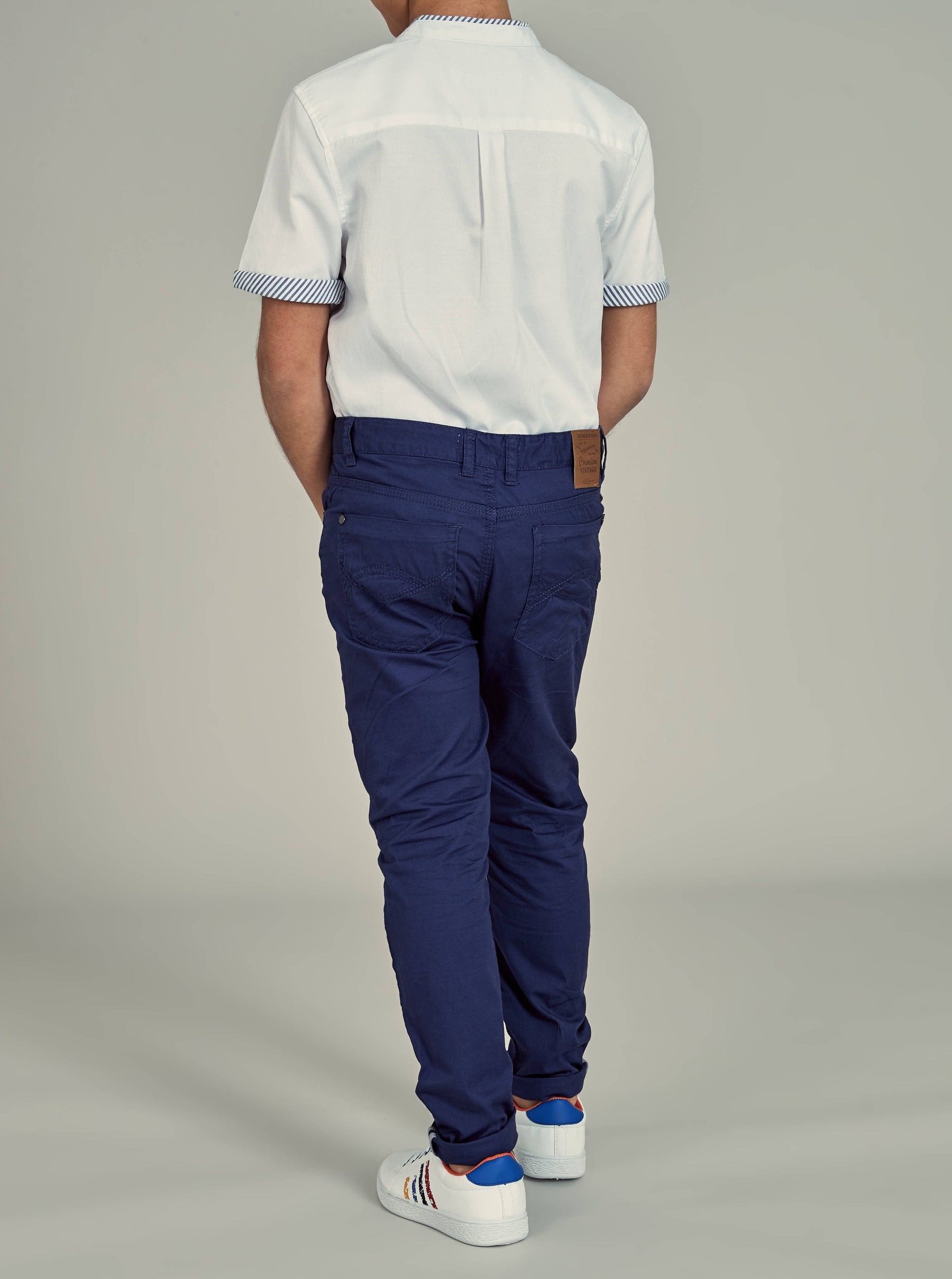 Kids Boy Cotton Pants Chinos