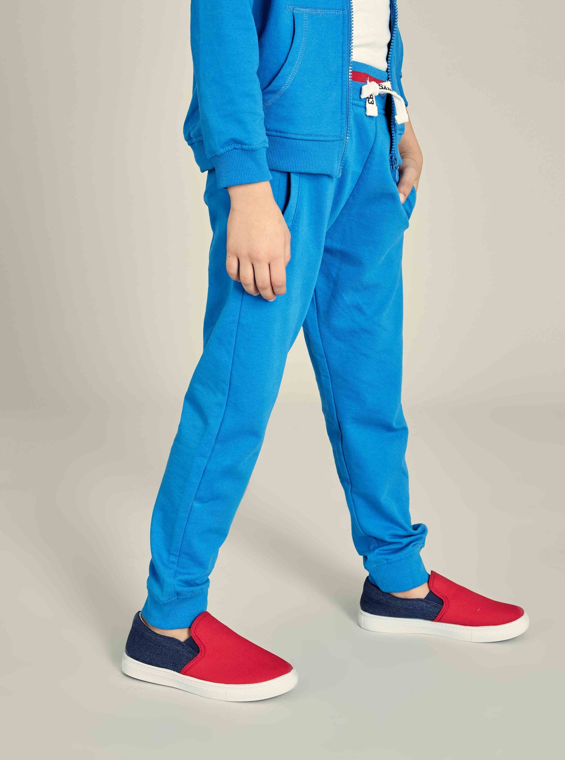 Kids Boy Trousers  With Laces