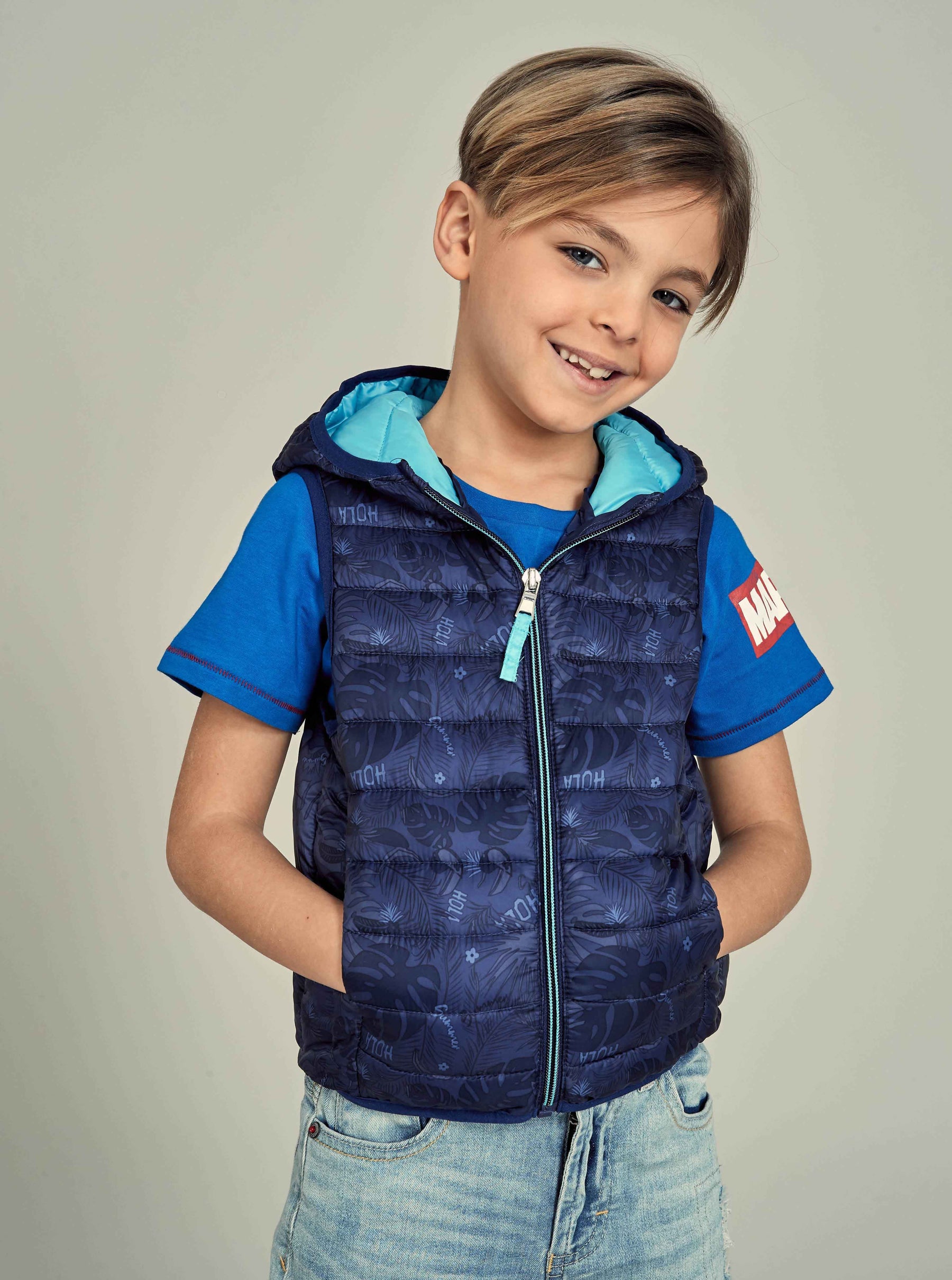 Kids Boy Half Jacket