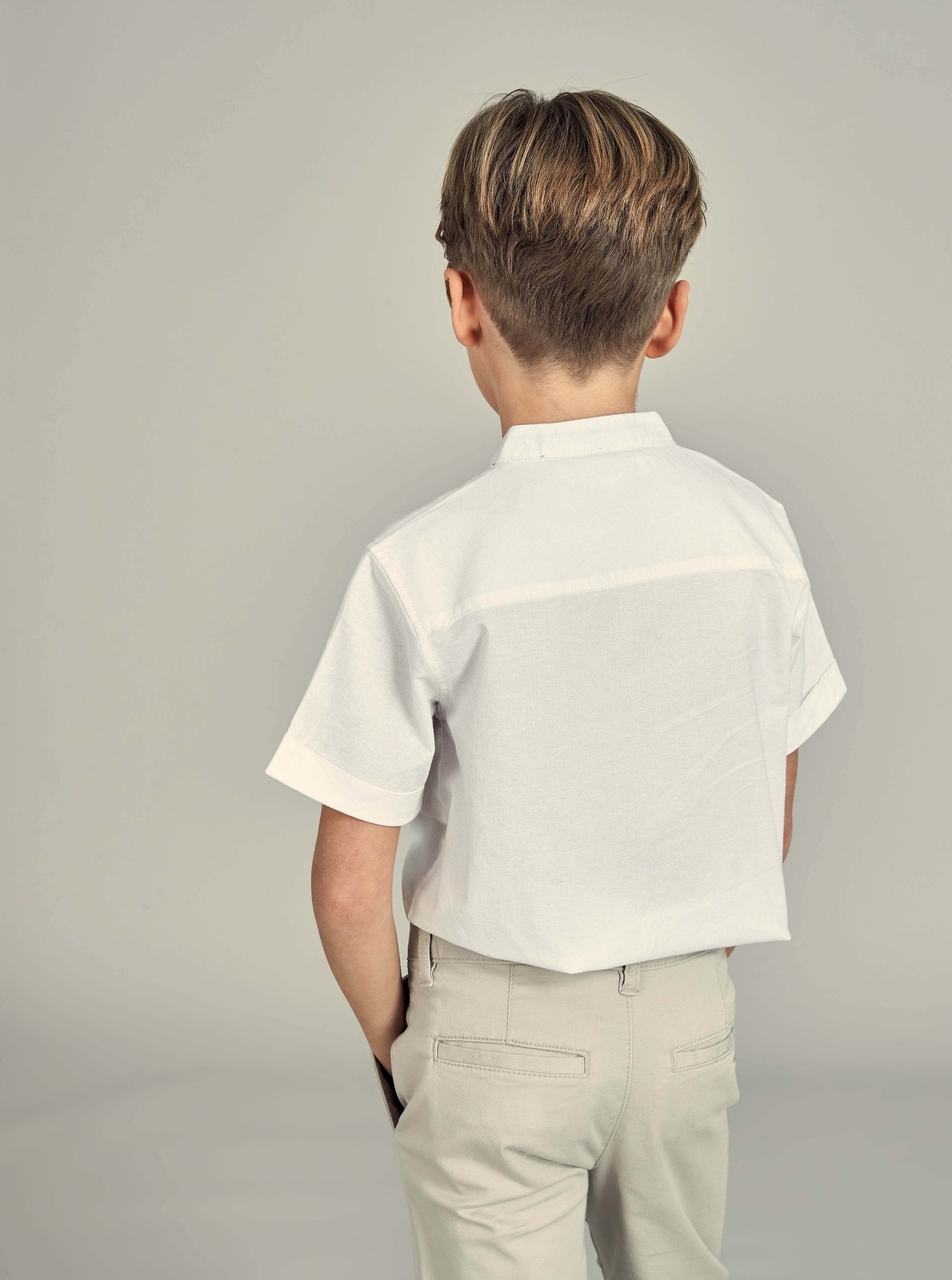 Kids Boy Korean Collar shirt