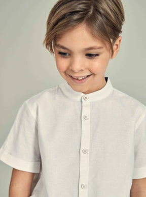 Kids Boy Korean Collar shirt