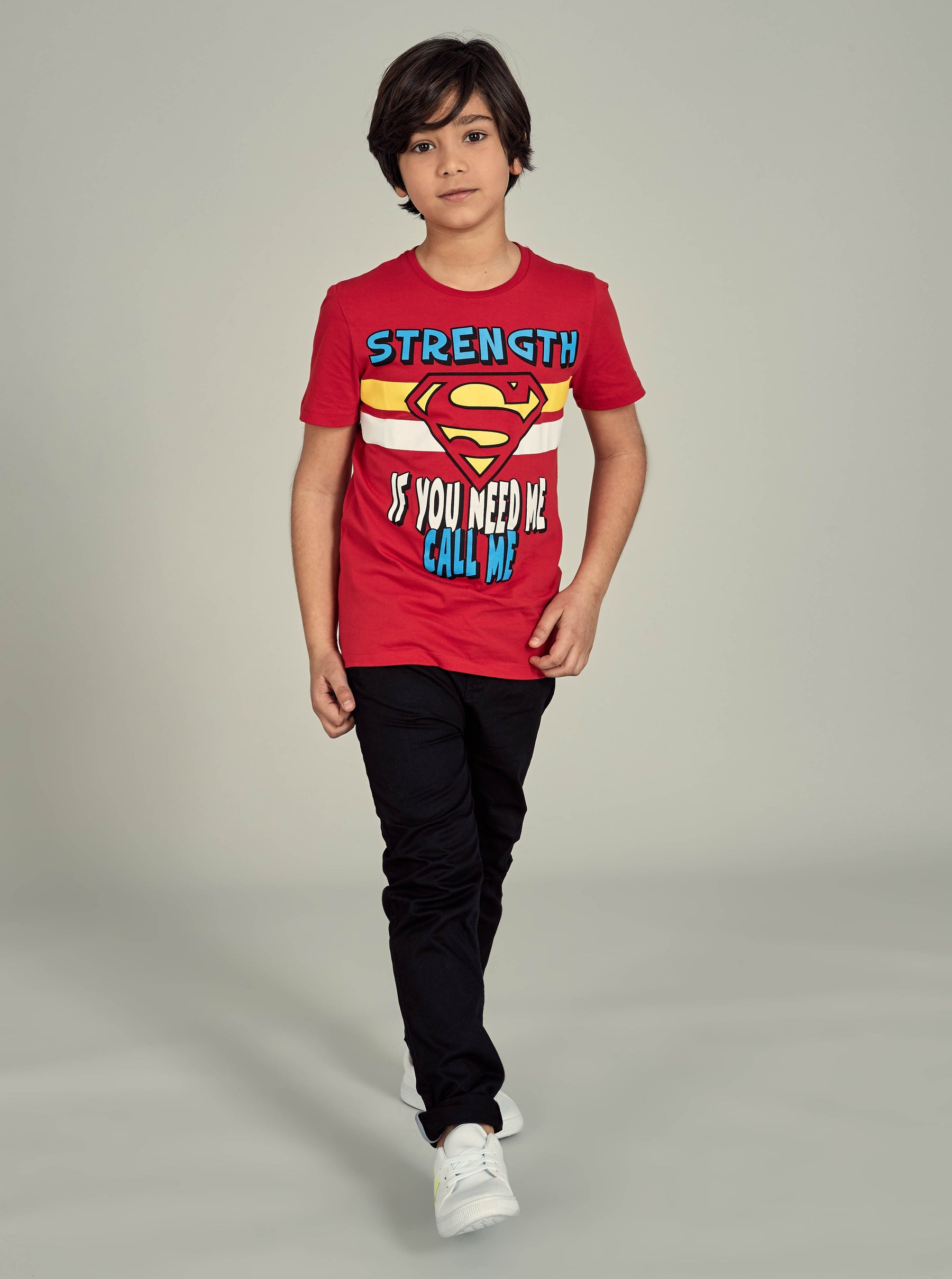 Kids Boy Superhero  T-shirt