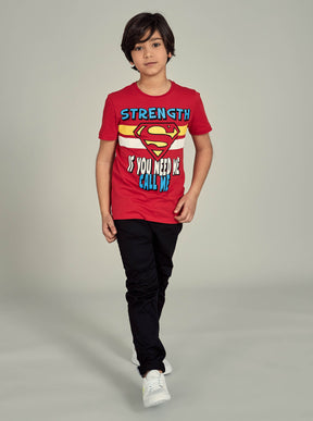 Kids Boy Superhero  T-shirt