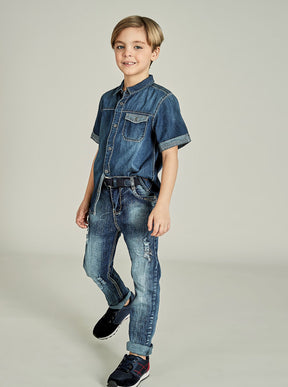 Kids Boy Denim Shirt