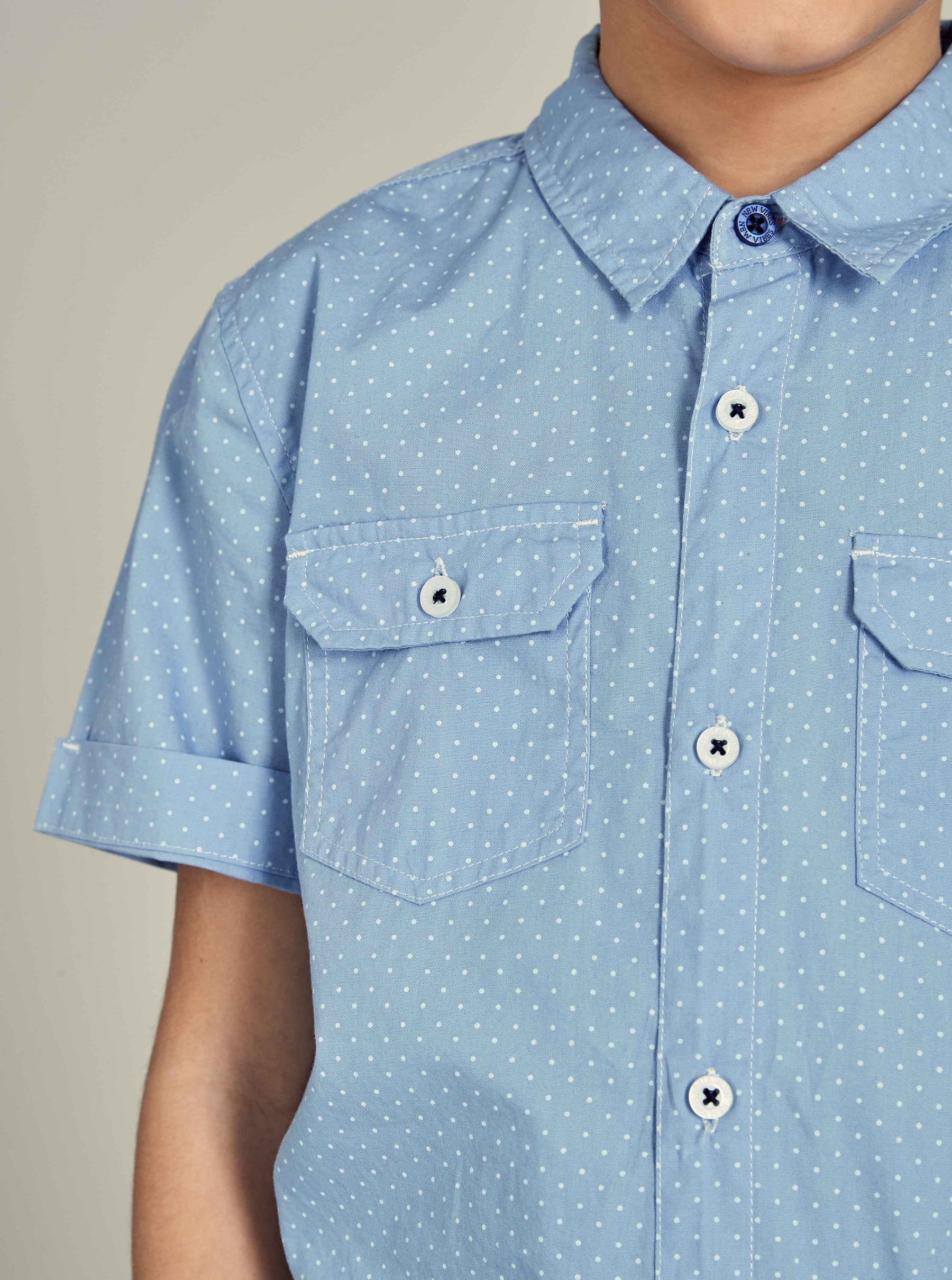 Kids Boy Shirt With Pockets