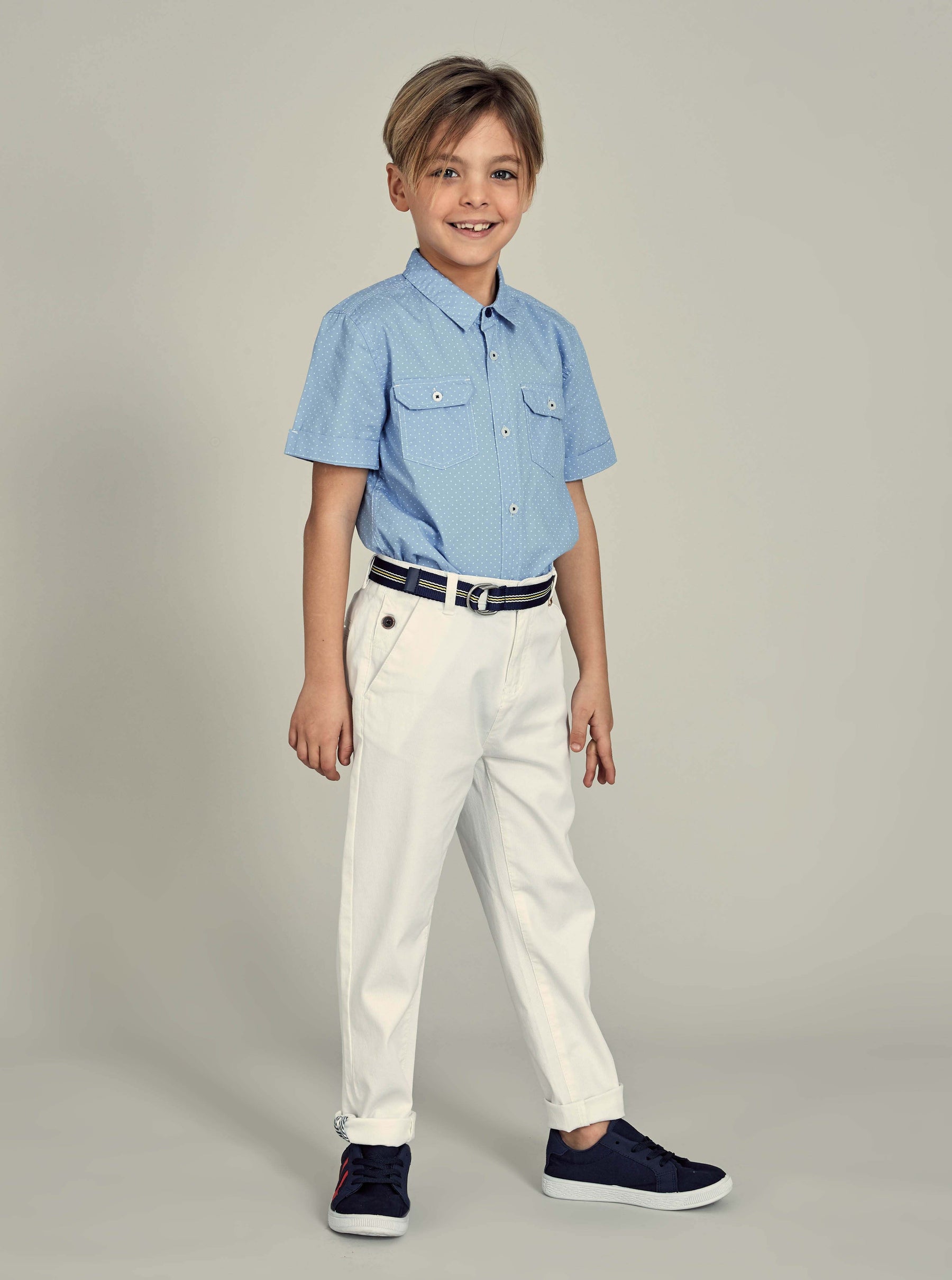 Kids Boy Shirt With Pockets