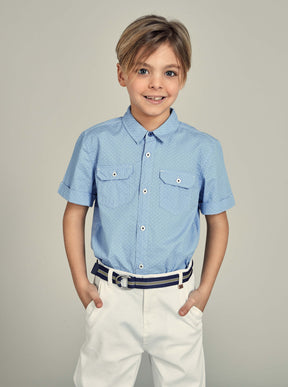 Kids Boy Shirt With Pockets