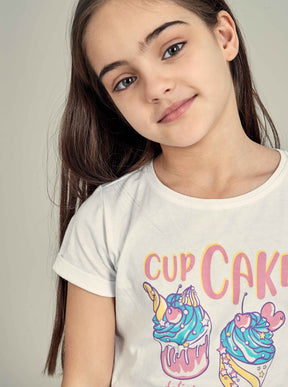 Kids Girl T-shirt With Print