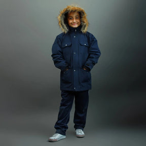 UNQSPY Kids BOY 3-16 Years Core Parka Jacket Coat freeshipping - UNQSPY