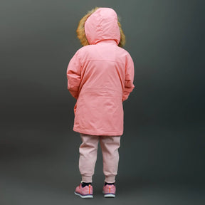 UNQSPY Kids Girl 3-16 Years Core Parka Jacket Coat freeshipping - UNQSPY