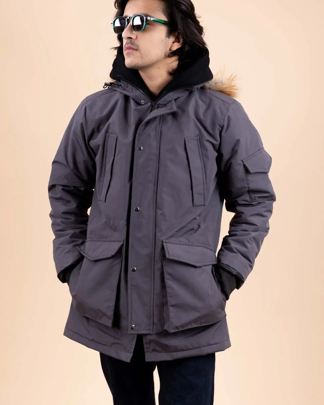 UNQSPY Men Core Parka Jacket Coat freeshipping - UNQSPY